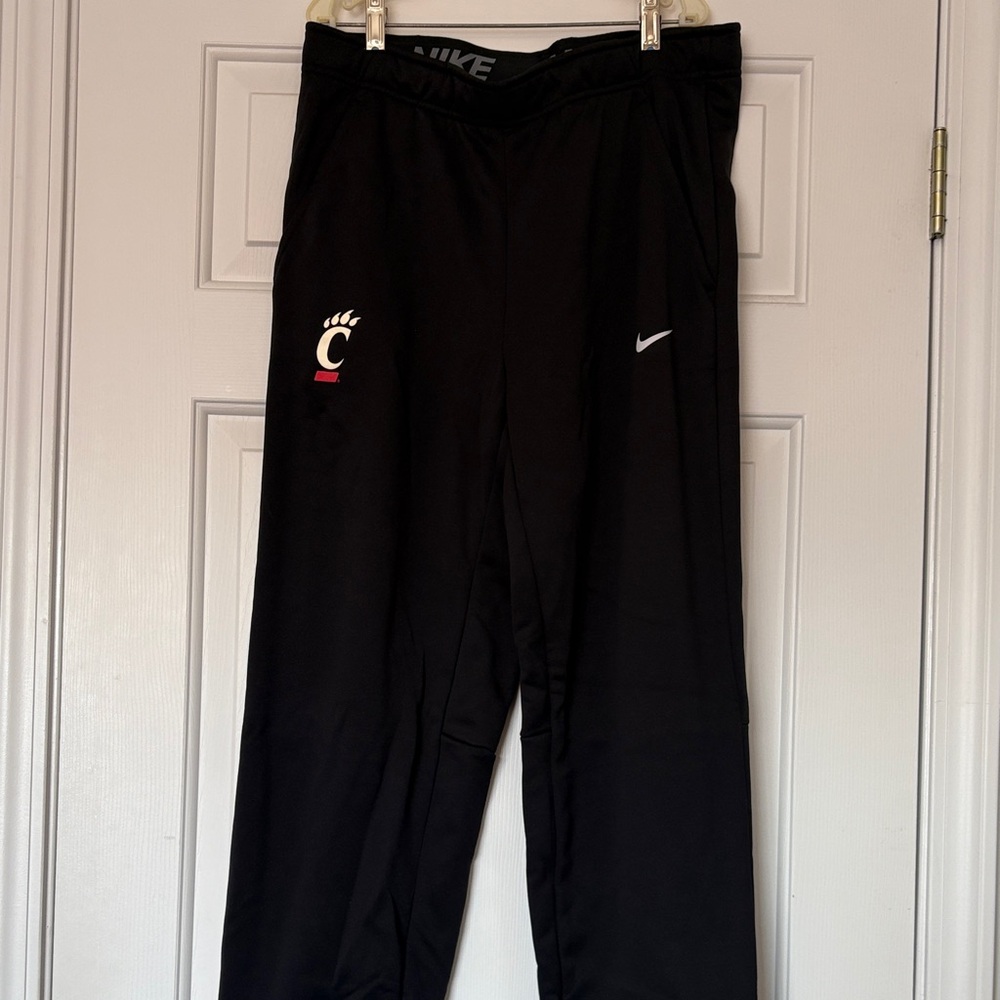 Nike Black Sweatpants with Cincinnati Logo